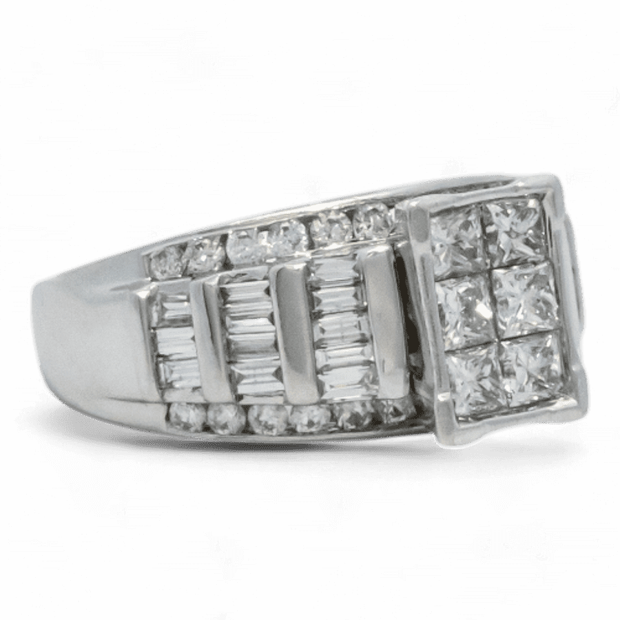 Picture of  Ring 14k White Gold with 2.14 Carats of Diamonds