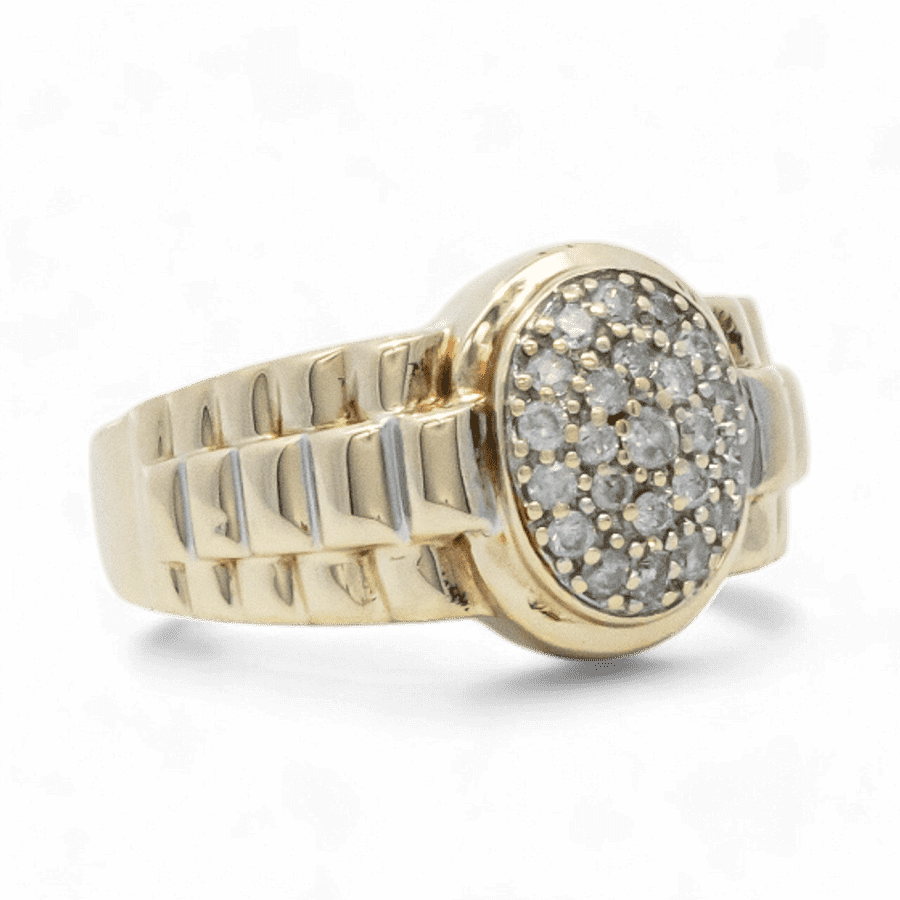 Picture of  Ring 10k Yellow Gold with 0.46 Total Carats of Diamonds