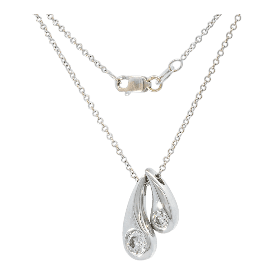 Picture of  Necklace 18k White Gold with 0.7 Carats of Diamonds