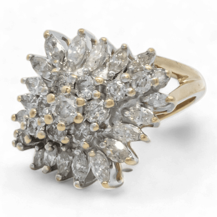 Picture of  Ring 14k Yellow Gold with 3.05 Carats of Diamonds