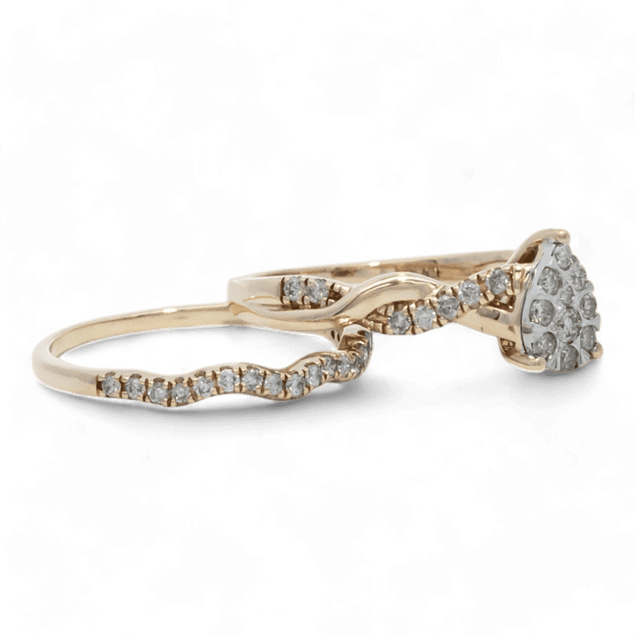 Picture of  Ring 10k Yellow Gold with 0.97 Carats of Diamonds