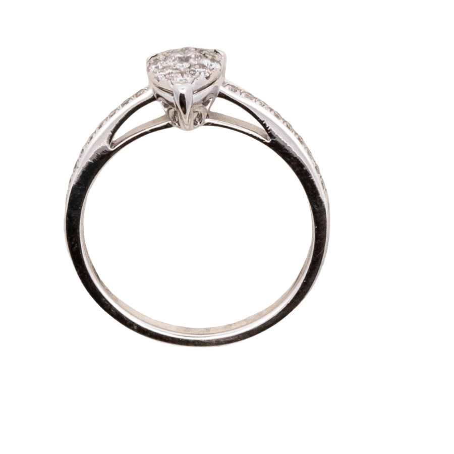 Picture of  Ring 14k White Gold with 0.29 Total Carats of Diamonds