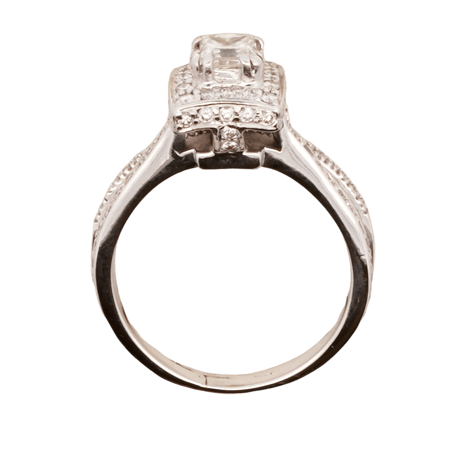 Picture of  Ring 14k White Gold with 1.14 Total Carats of Diamonds