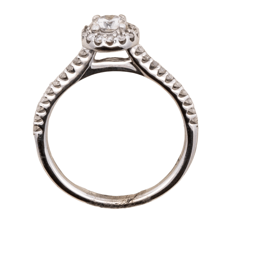 Picture of  Ring 14k White Gold with 0.7 Total Carats of Diamonds