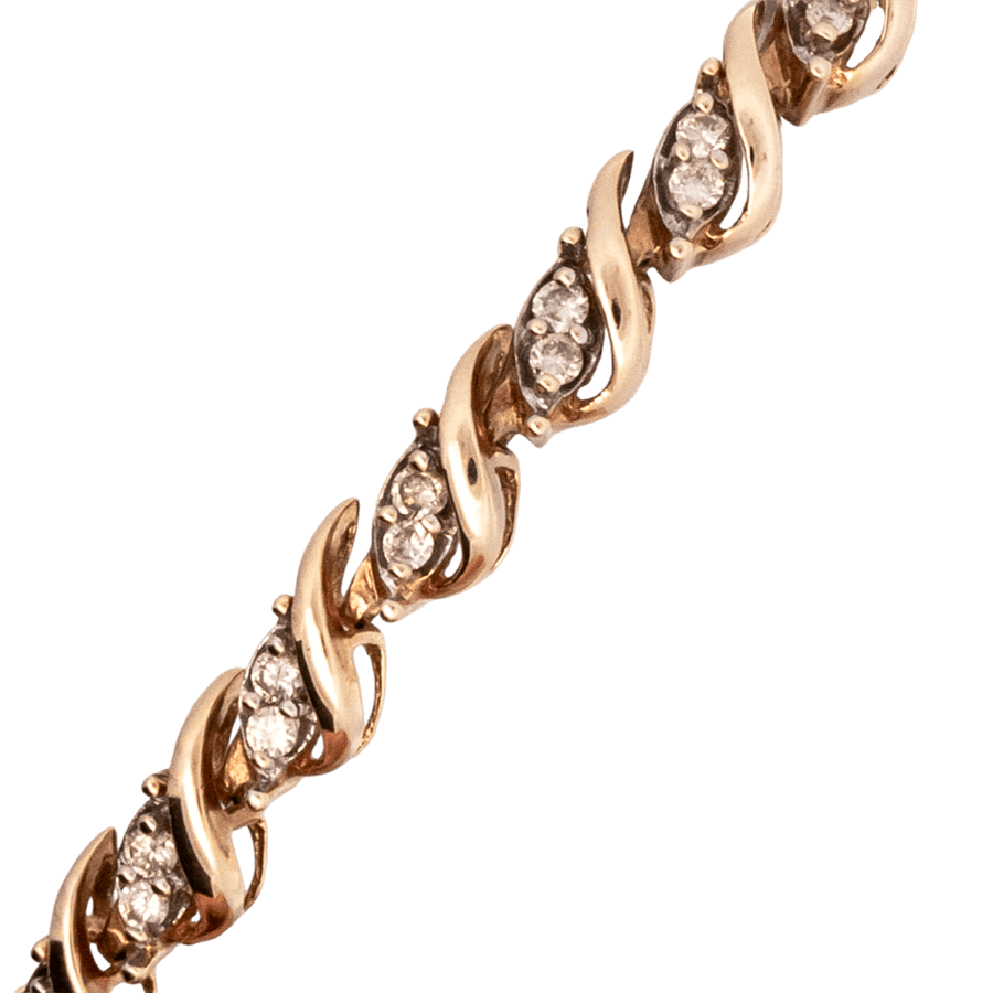 Picture of  Bracelet 10k Yellow Gold with 1.2 Total Carats of Diamonds