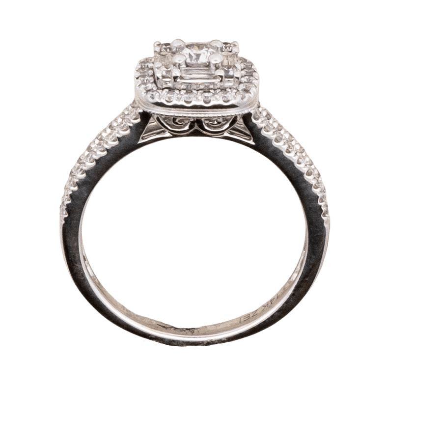 Picture of  Ring 14k White Gold with 0.81 Total Carats of Diamonds