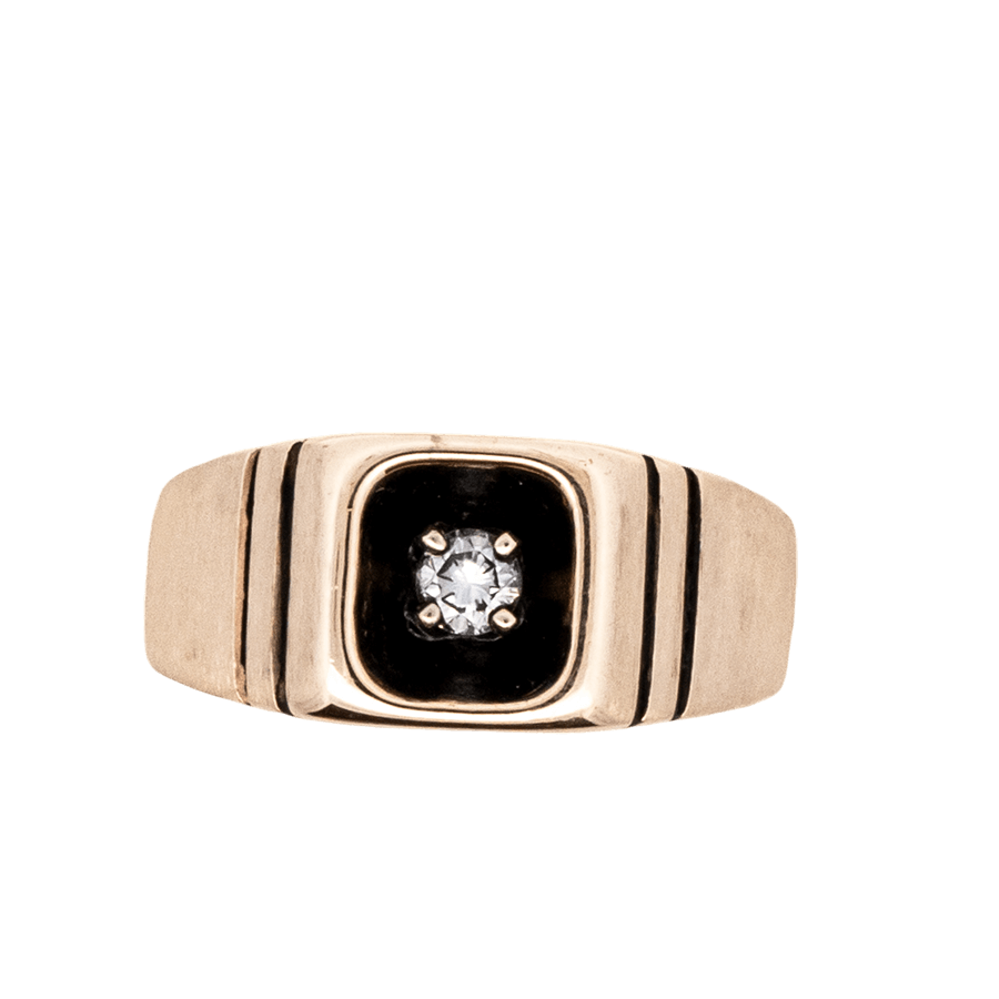 Picture of  Ring 14k Gold with 0.12 Total Carats of Diamonds