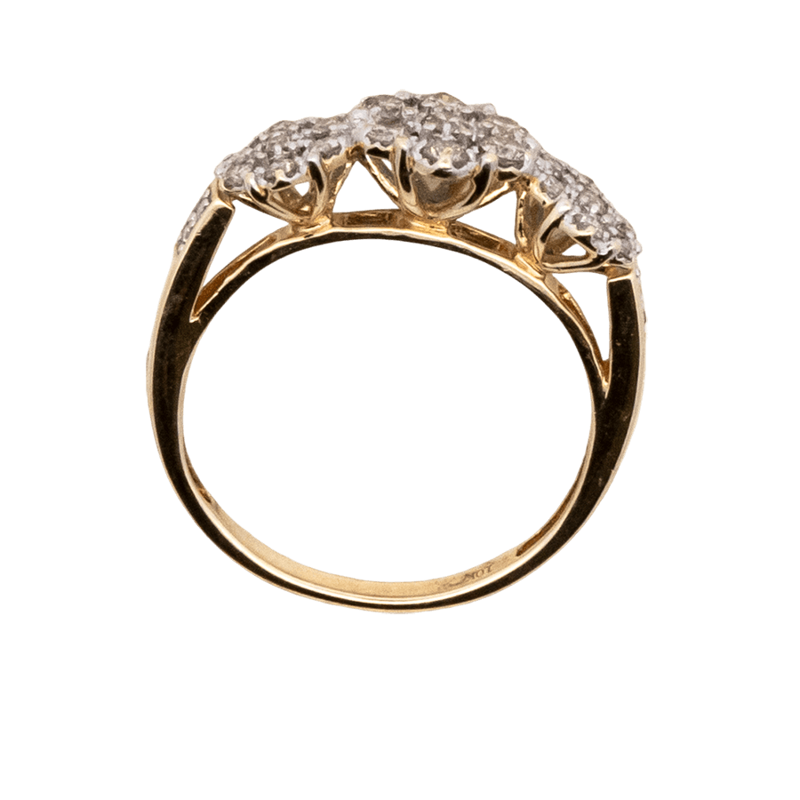 Picture of  Ring 10k Yellow Gold with 0.81 Total Carats of Diamonds