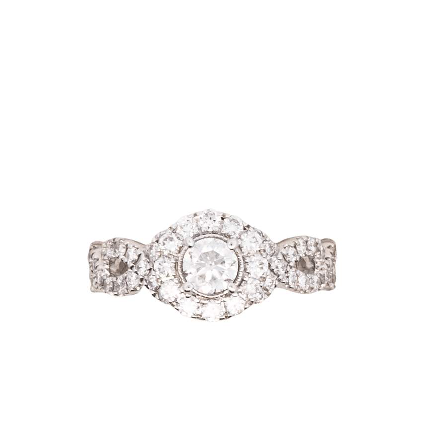 Picture of  Ring 14k White Gold with 1.11 Total Carats of Diamonds