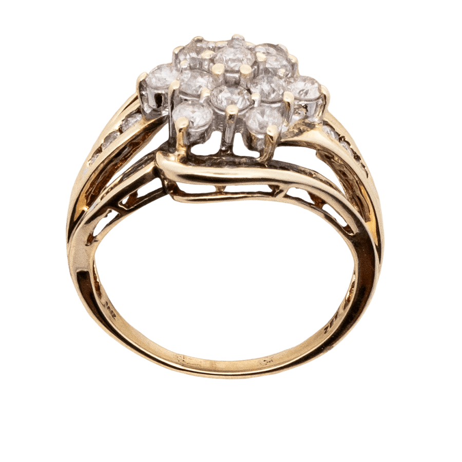 Picture of  Ring 10k Yellow Gold with 1.92 Total Carats of Diamonds