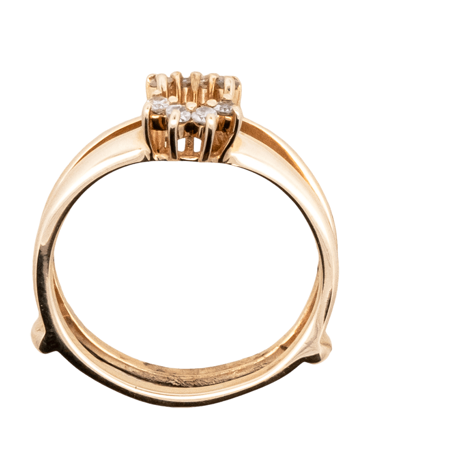 Picture of  Ring 14k Yellow Gold with 0.15 Total Carats of Diamonds