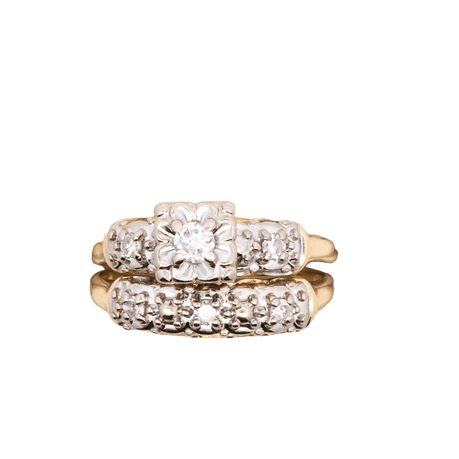 Picture of  Ring 14k Yellow Gold with 0.06 Total Carats of Diamonds