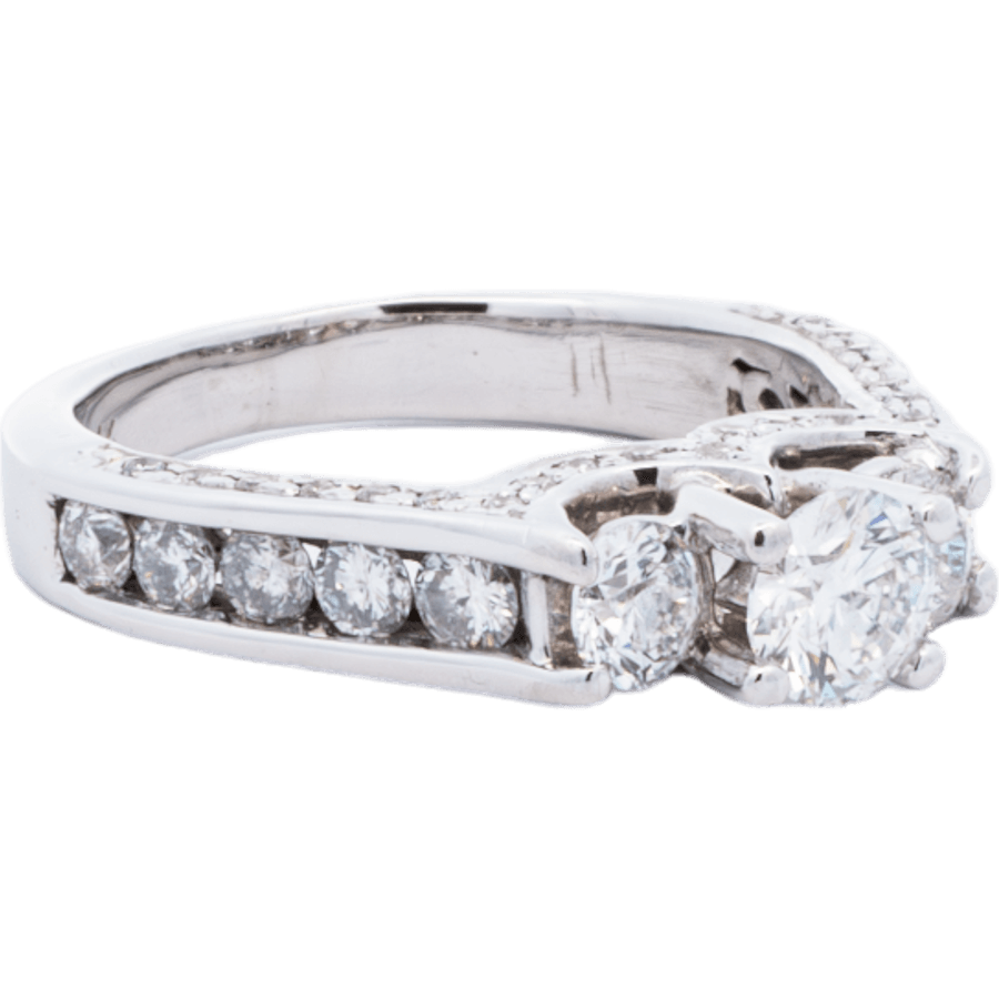 Picture of  Ring 14k White Gold 58 Diamonds