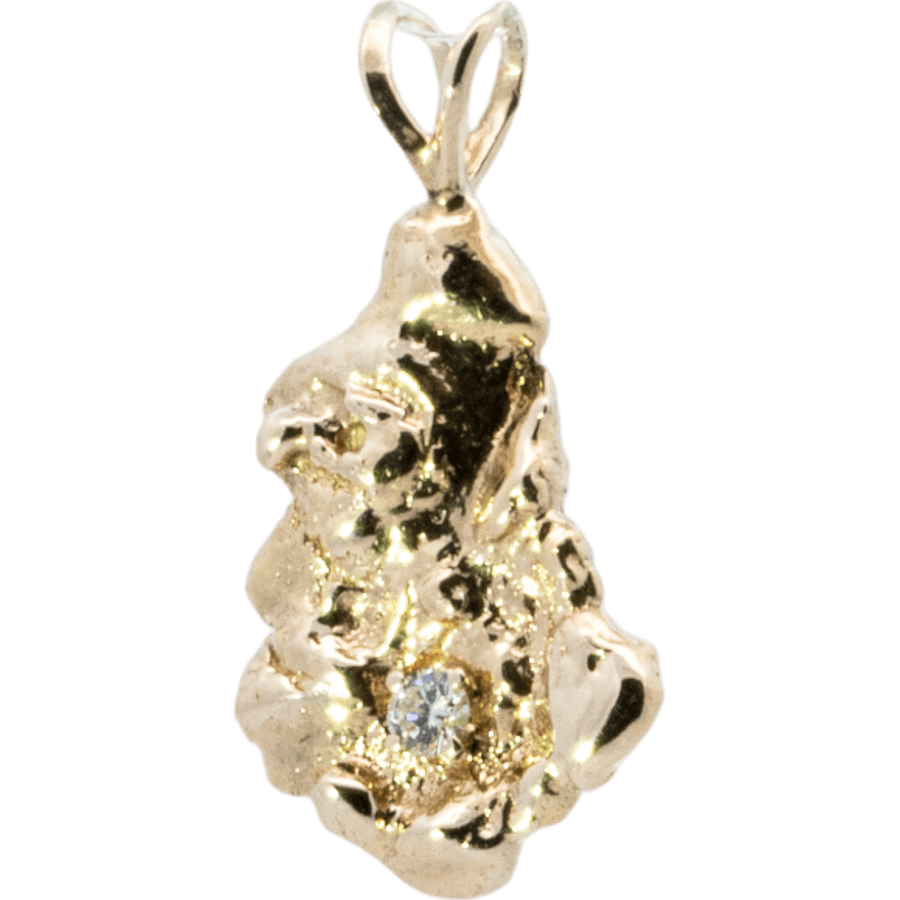 Picture of  Pendant 10k Yellow Gold with 0.1 Carats of Diamond