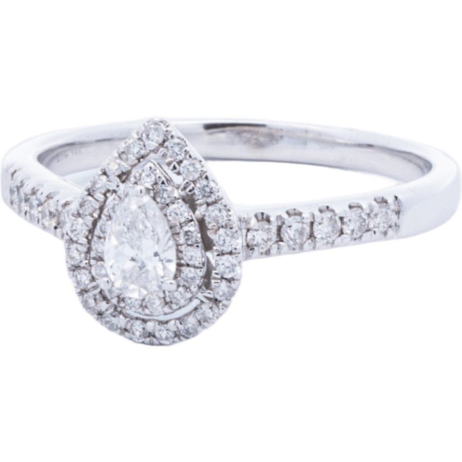 Picture of  Ring 14k White Gold 49 Diamonds