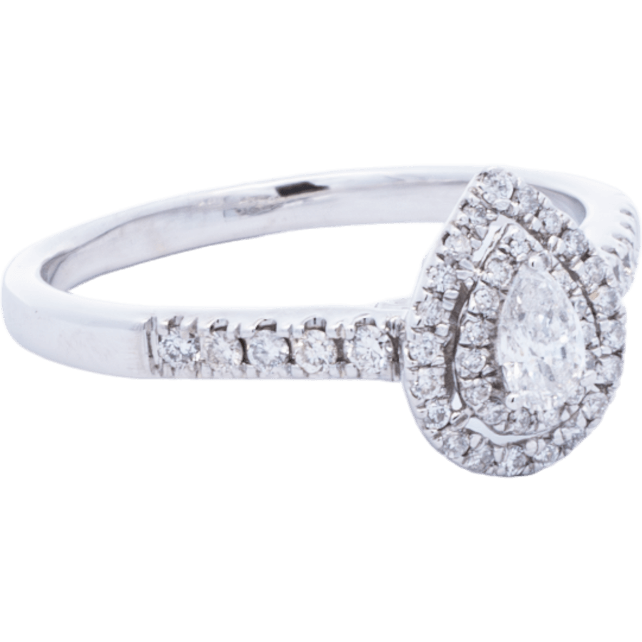 Picture of  Ring 14k White Gold 49 Diamonds