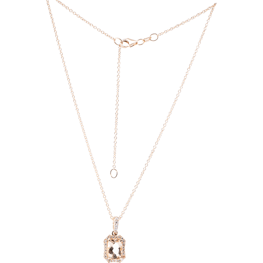 Picture of  Necklace 14k Rose Gold with 0.3 Carats of Diamond