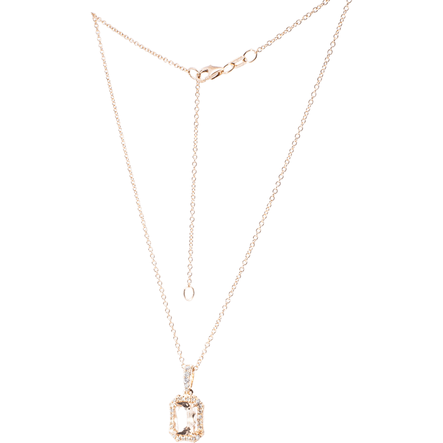 Picture of  Necklace 14k Rose Gold with 0.3 Carats of Diamond