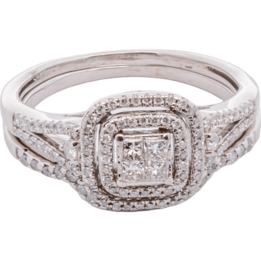 Picture of  Ring 14k White Gold with 0.575 Carats of Diamonds