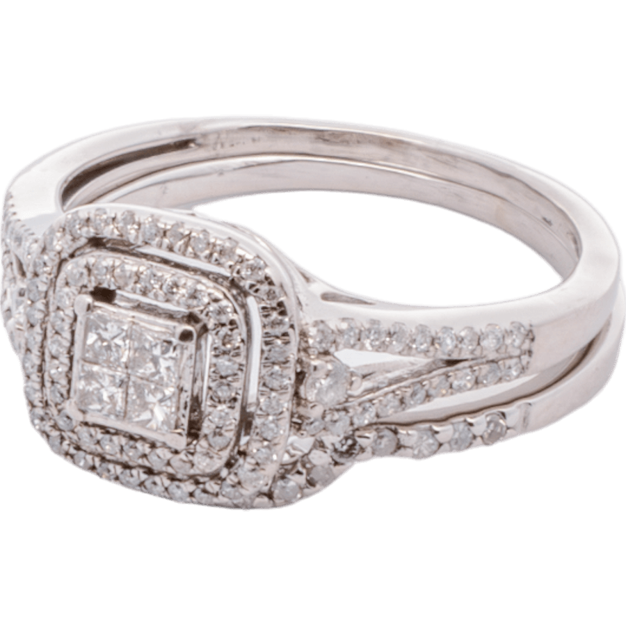 Picture of  Ring 14k White Gold with 0.575 Carats of Diamonds