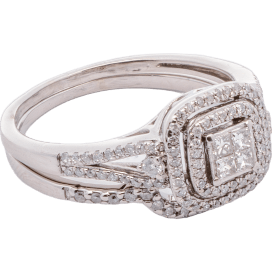 Picture of  Ring 14k White Gold with 0.575 Carats of Diamonds