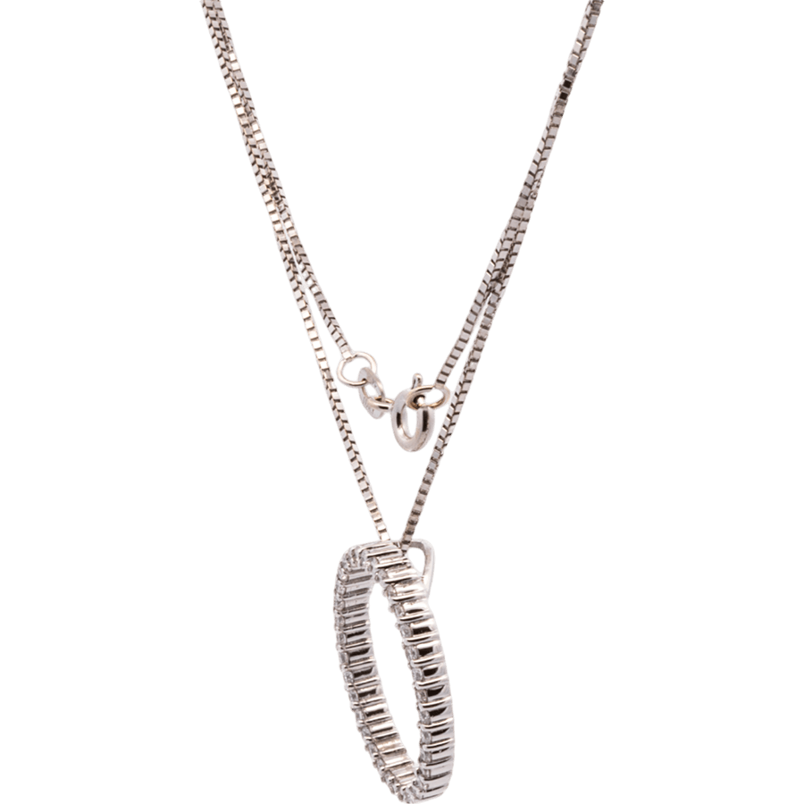 Picture of  Pendant 14k White Gold with 1.08 Carats of Diamonds