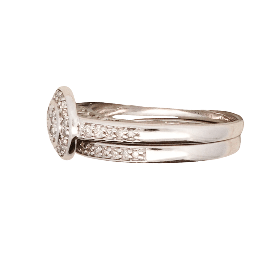 Picture of  Ring 10k White Gold with 0.295 Total Carats of Diamonds