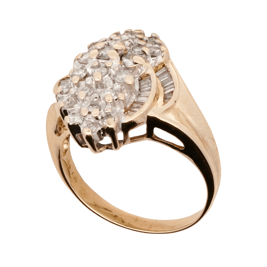 Picture of  Ring 14k Yellow Gold with 0.97 Total Carats of Diamonds