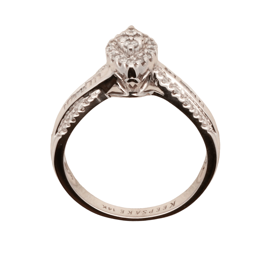 Picture of  Ring 14k White Gold with 0.29 Carats of Diamonds