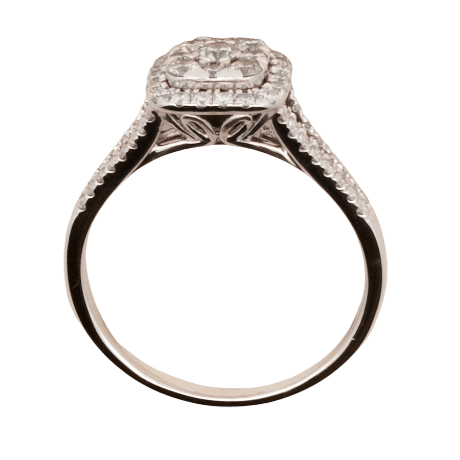 Picture of  Ring 10k White Gold with 0.77 Total Carats of Diamonds