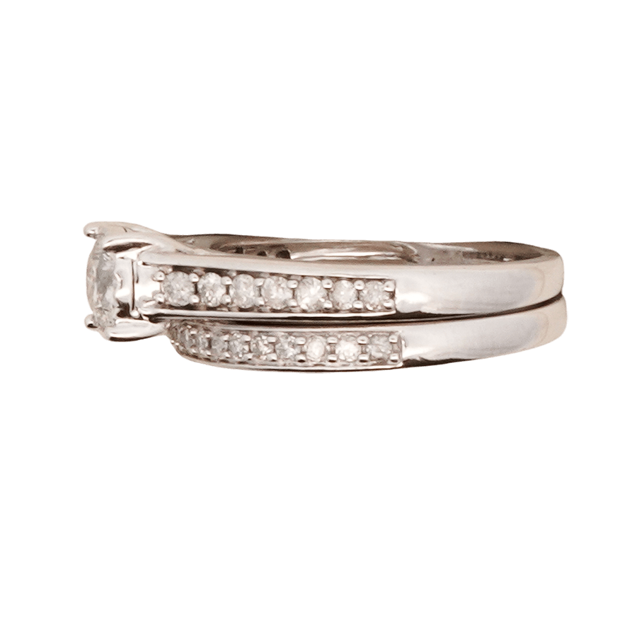 Picture of  Ring 14k White Gold with 0.98 Total Carats of Diamonds