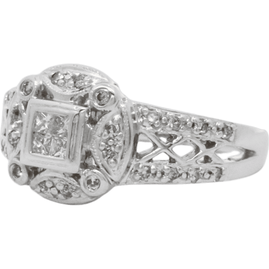 Picture of  Ring 14k White Gold With 0.316 Carats of Diamonds