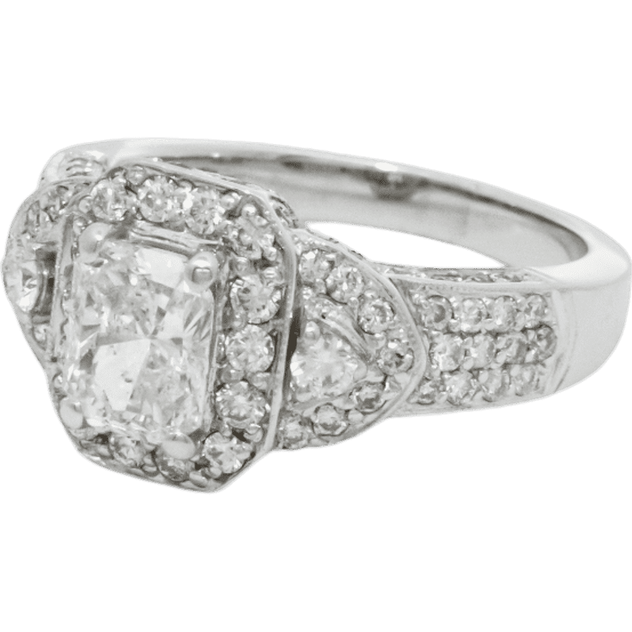 Picture of  Ring 18k White Gold With 2.13 Carats of Diamonds