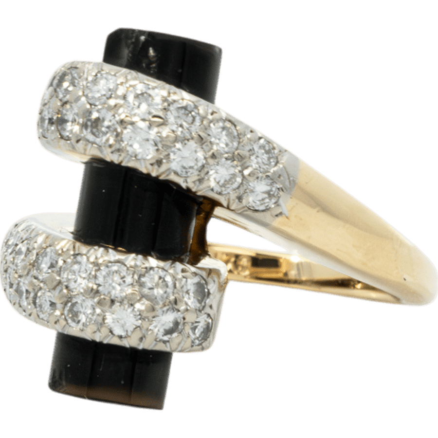 Picture of  Ring 18k Yellow Gold With 0.96 Carats of Diamonds