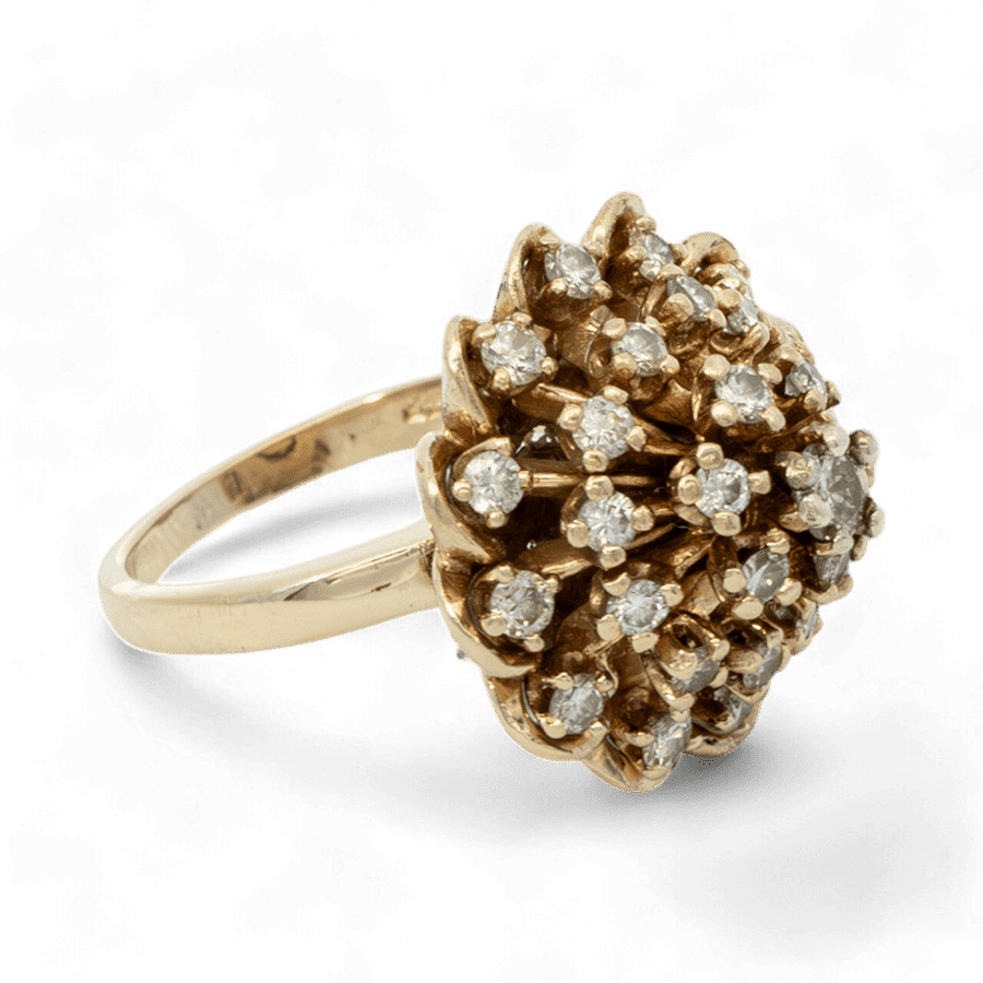 Picture of  Ring 14k Yellow Gold With 0.64 Carats of Diamonds