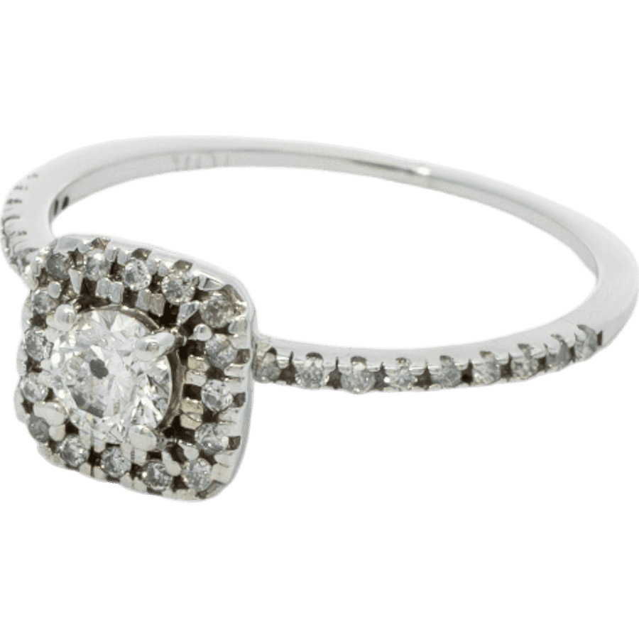 Picture of  Ring 10k White Gold With 0.455 Carats of Diamonds