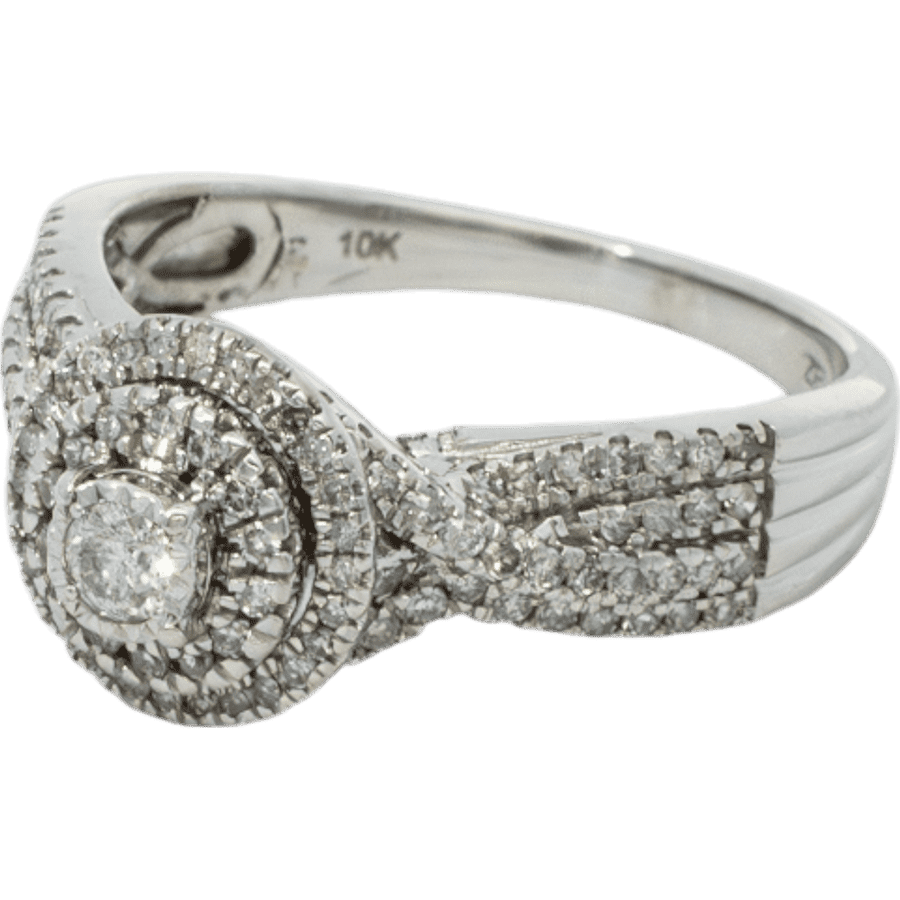 Picture of  Ring 10k White Gold With 0.5 Carats of Diamonds