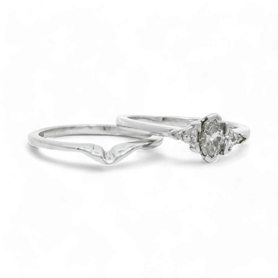 Picture of  Ring 14k White Gold with 0.8 Total Carats of Diamonds