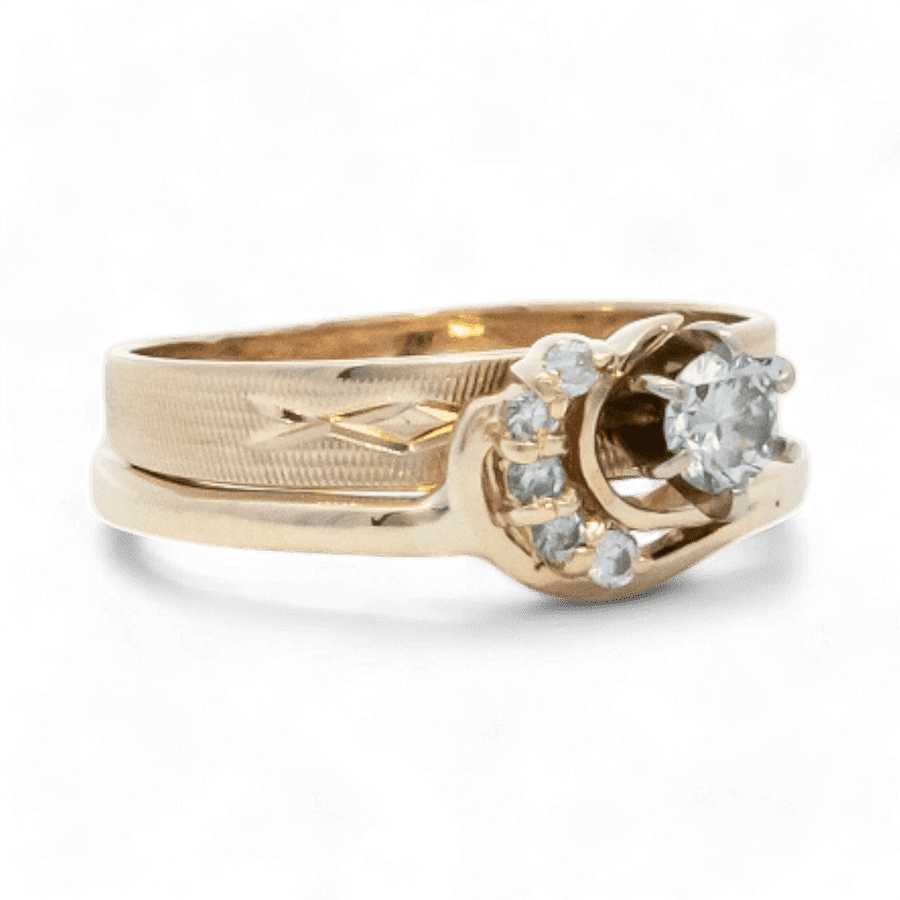 Picture of  Ring 14k Yellow Gold with 0.3 Total Carats of Diamonds