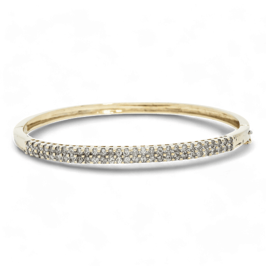  Bracelet 14k Yellow Gold with 1.74 Carats of Diamonds