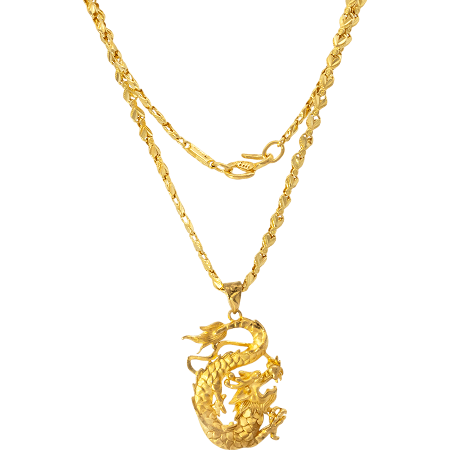  Chain 24K Yellow Gold