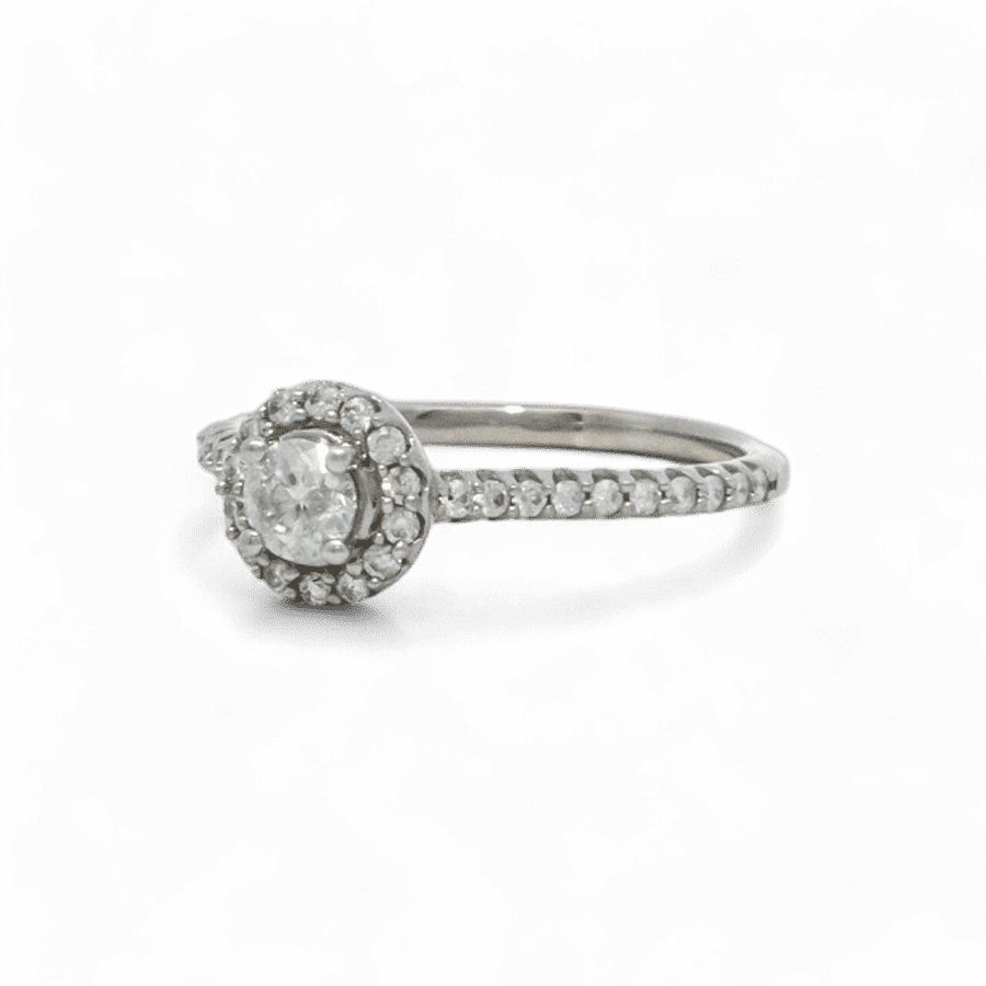 Picture of  Ring 14K White Gold With 0.52 Carats Of Diamonds