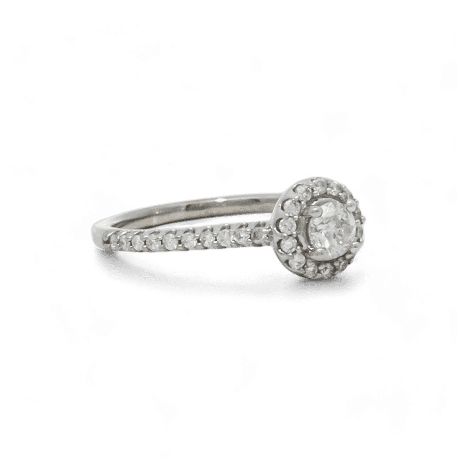 Picture of  Ring 14K White Gold With 0.52 Carats Of Diamonds