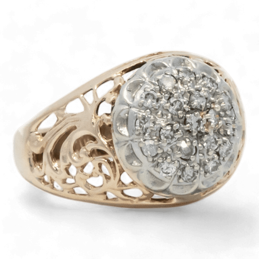 Picture of  Ring 14k Yellow Gold with 0.57 Carats of Diamonds