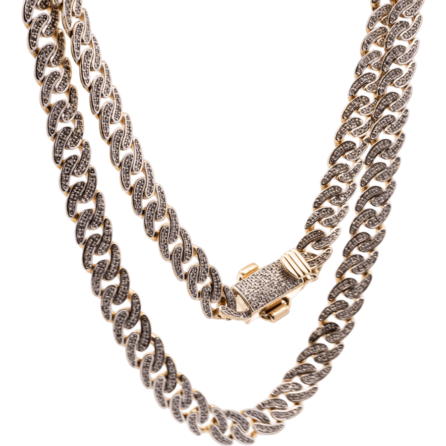 Picture of  Necklace 10k Yellow Gold with 2.28 Carats of Diamonds