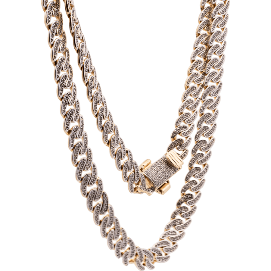 Picture of  Necklace 10k Yellow Gold with 2.28 Carats of Diamonds