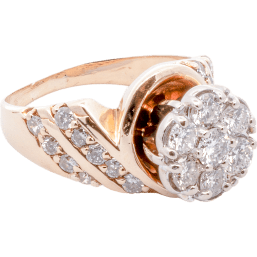 Picture of  Ring 14k Yellow Gold with 1.52 Carats of Diamonds