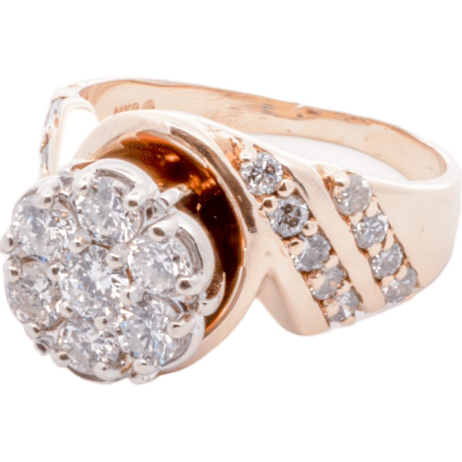 Picture of  Ring 14k Yellow Gold with 1.52 Carats of Diamonds