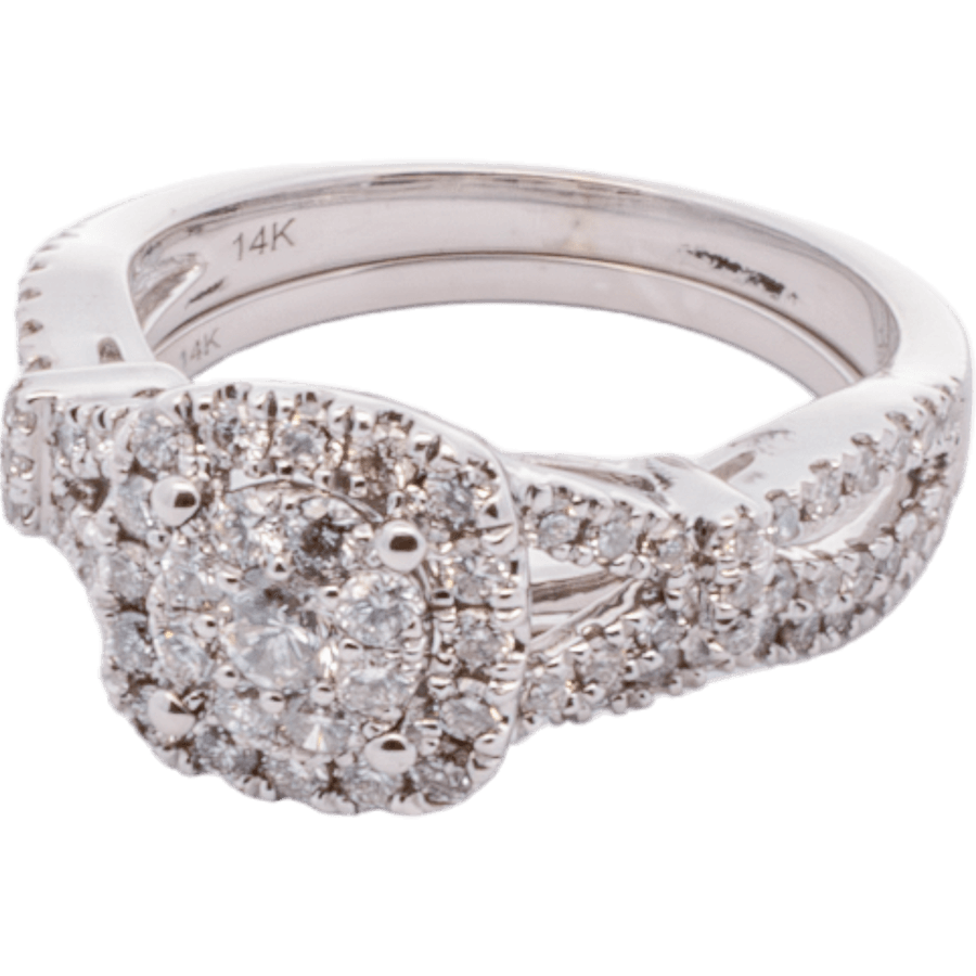 Picture of  Ring 14k White Gold with 1.03 Carats of Diamonds