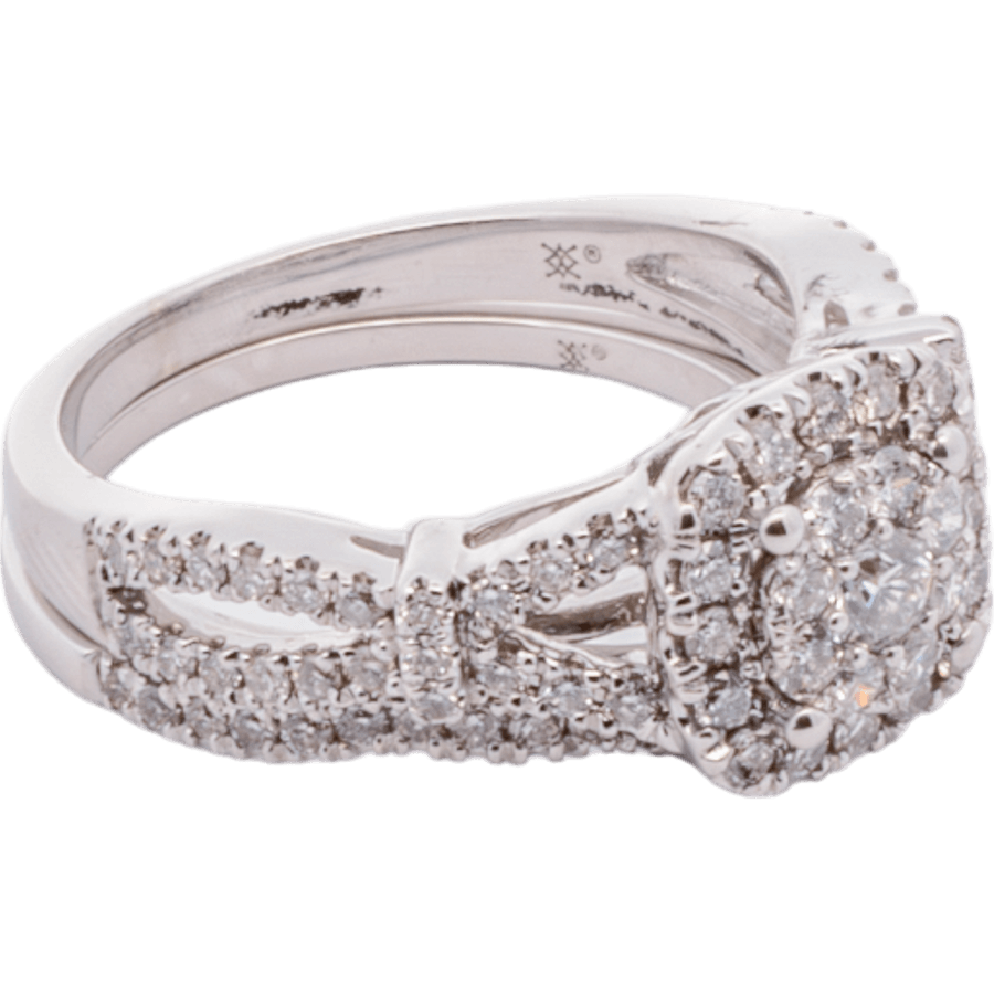 Picture of  Ring 14k White Gold with 1.03 Carats of Diamonds